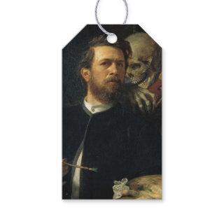 Self-Portrait With Death as a Fiddler (by Böcklin) Gift Tags