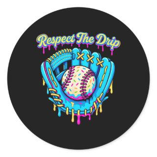 Sell Drip Boys Ice Cream Drip Glove Sweet Swing Sp Classic Round Sticker