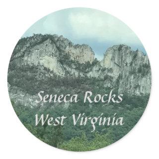 Seneca Rocks West Virginia Mountains Stickers