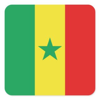 Senegal Flag Sticker