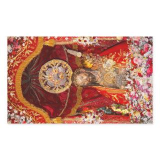 "Senhor Santo Cristo dos Milagres" Rectangular Sticker