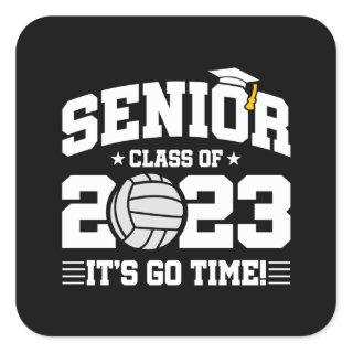 Senior Graduation - Volleyball Team - Senior 2023 Square Sticker