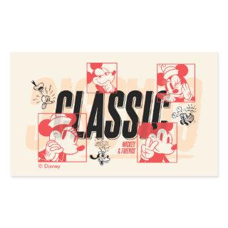 Sensational 6 | Classic Mickey & Friends Rectangular Sticker