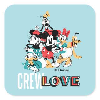 Sensational 6 | Crew Love Square Sticker