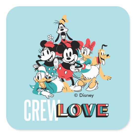 Sensational 6 | Crew Love Square Sticker