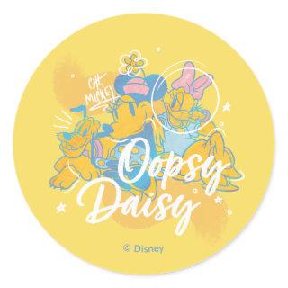 Sensational 6  | Oopsy Daisy Classic Round Sticker