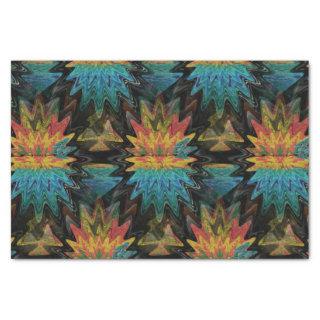 Serape Tribal Southwest Red Pattern Tissue Paper