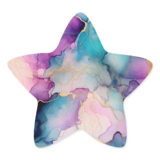 Serendipity Crystal Blue  Star Sticker