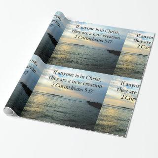 SERENE 3 CORINTHIANS 5:17 OCEAN SCENE PHOTO