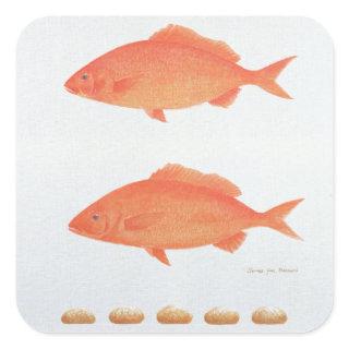 Serves Five Thousand 2005 Square Sticker