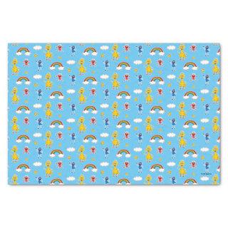 Sesame Pals Rainbow Doodley Pattern Tissue Paper