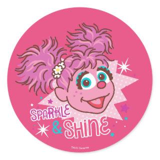 Sesame Street | Abby Cadabby - Sparkle & Shine Classic Round Sticker