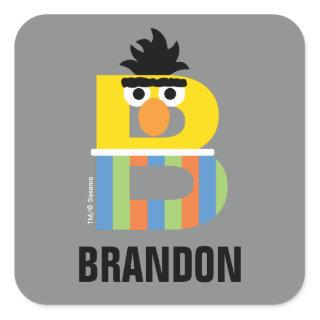 Sesame Street | B is for Bert Square Sticker