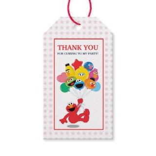 Sesame Street | Elmo and Pals - Birthday Balloons Gift Tags