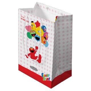 Sesame Street | Elmo and Pals - Birthday Balloons Medium Gift Bag