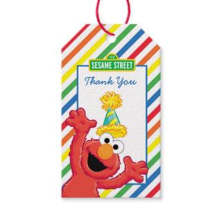 Sesame Street | Elmo - Rainbow Birthday Thank You Gift Tags