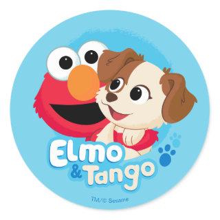 Sesame Street | Elmo & Tango Badge Classic Round Sticker