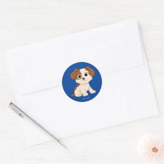 Sesame Street | Elmo's Puppy Tango Classic Round Sticker