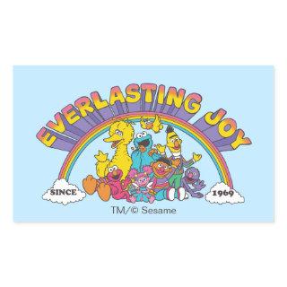 Sesame Street | Everlasting Joy Since 1969 Rectangular Sticker