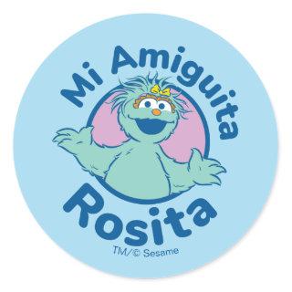 Sesame Street | Mi Amiguita Rosita Classic Round Sticker