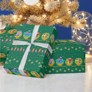Sesame Street Nutcracker Holiday Pattern