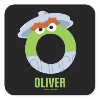 Sesame Street | O is for Oscar Square Sticker