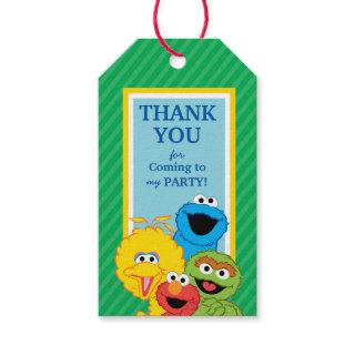 Sesame Street Pals Birthday Gift Tags