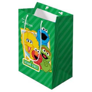 Sesame Street Pals Birthday Medium Gift Bag