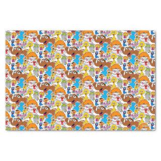 Sesame Street Pals Doodley Pattern Tissue Paper