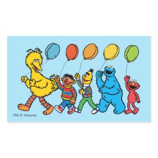 Sesame Street Pals | Party Balloons Rectangular Sticker