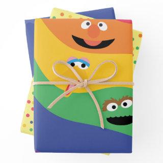Sesame Street Pals Rainbow  Sheets