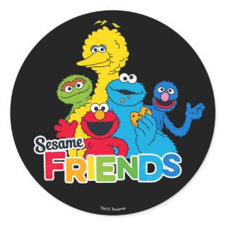 Sesame Street | Sesame Friends Classic Round Sticker