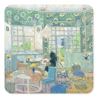 Set design for Ibsen's stage play 'Little Square Sticker