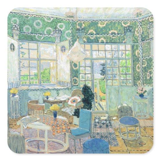 Set design for Ibsen's stage play 'Little Square Sticker
