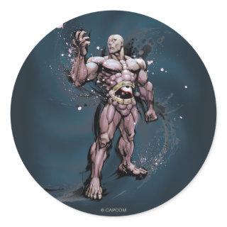 Seth Standing Classic Round Sticker