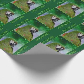 Severe Macaw Parrot Personalized
