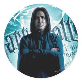 Severus Snape HPE6 1 Classic Round Sticker