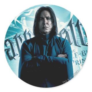 Severus Snape HPE6 1 Classic Round Sticker