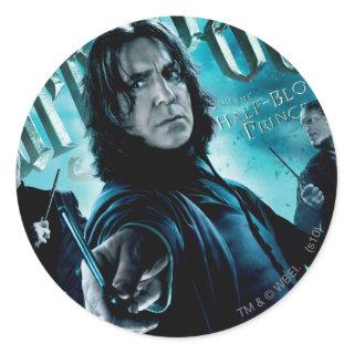 Severus Snape With Death Eaters 1 Classic Round Sticker