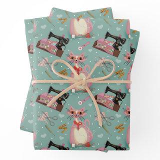 Sew Retro Galentine! 3 Sheets Flat