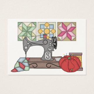 Sewing Gift Enclosure / Crafter Card