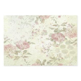 Shabby Chic Pink Rose Floral  Sheets