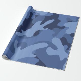 Shades of Blue Camouflage Style