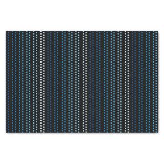 Shades of Blue with Changeable Background Color Tissue Paper