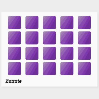 Shades of Purple  Square Sticker
