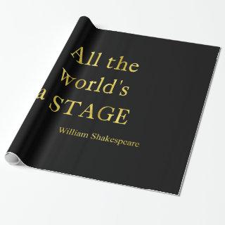 Shakespeare All The World's A Stage Quote