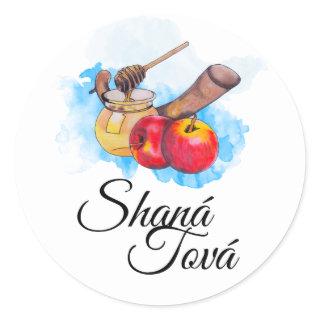 Shana Tova / Rosh Hashanah Classic Round Sticker