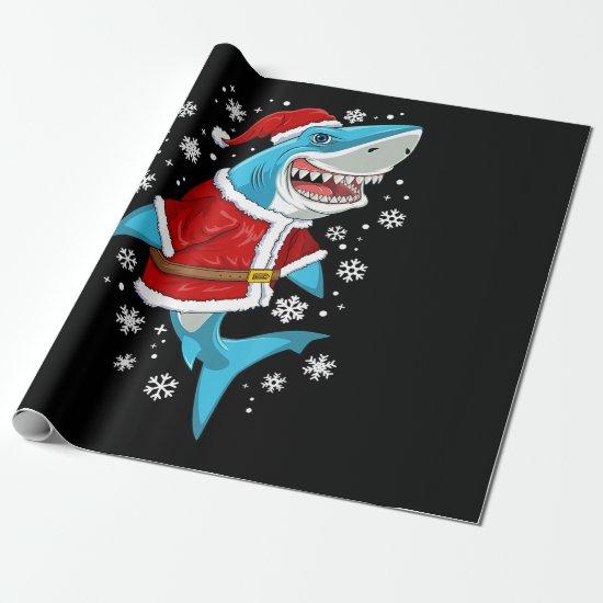 Shark Christmas Gift Boys Kids Santa Sharkmas Xmas