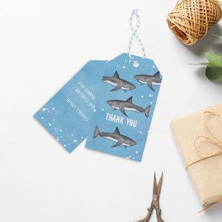 Shark  gift tags