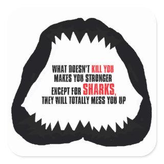 Shark Jaw Sticker